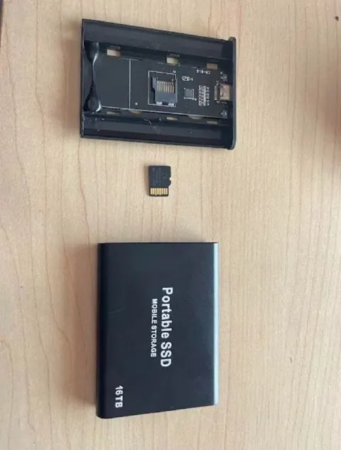 Fake 16TB Portable SSD