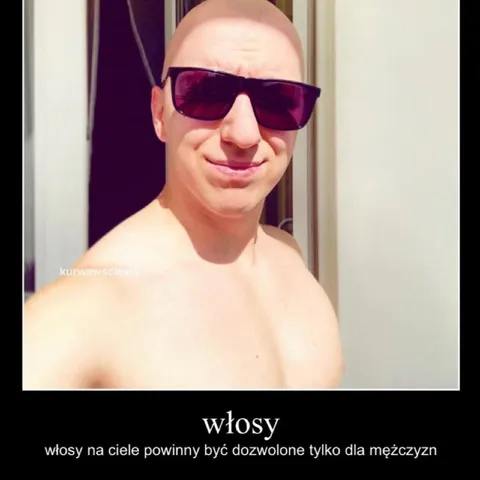 Włosy tylko dla mężczyzn