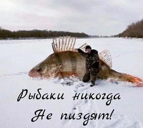 Рыбаки никогда не пиздят