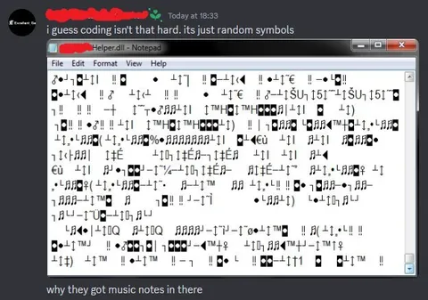 Random Symbols Look Like Music