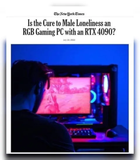 RGB Gaming PC Cure for Loneliness