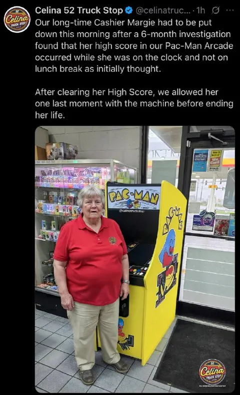 Pac-Man High Score Funeral