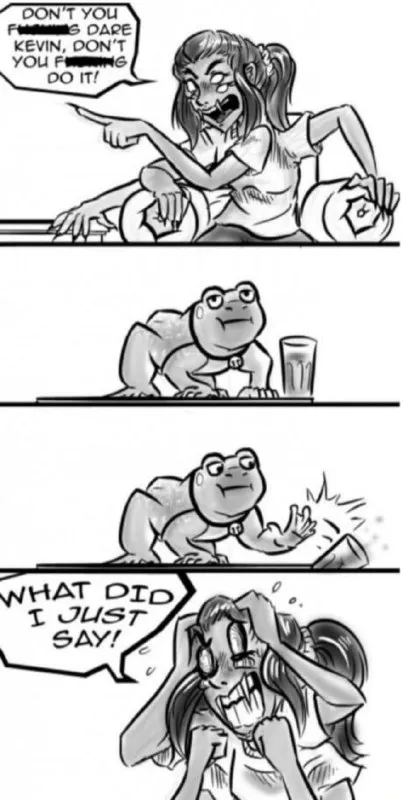 Frog Ignores Her Warning