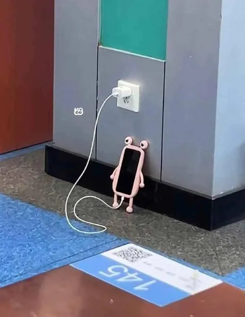 Игрушка заряжается у розетки
