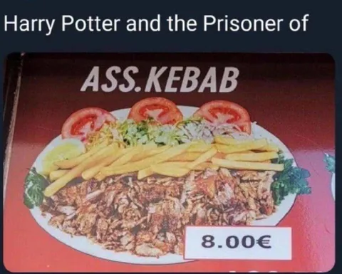 Harry Potter Ass Kebab