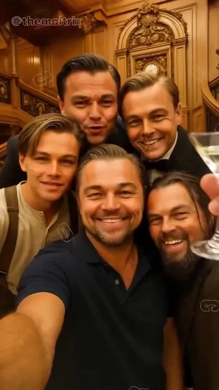 Celebrity Character Selfie Montage