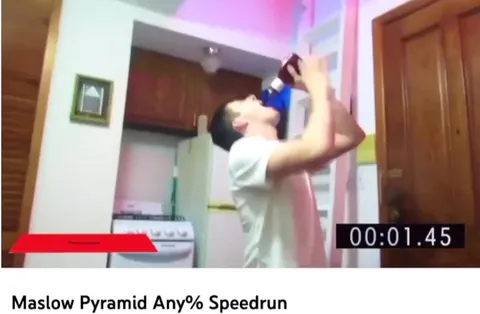 Maslow Pyramid Any% Speedrun
