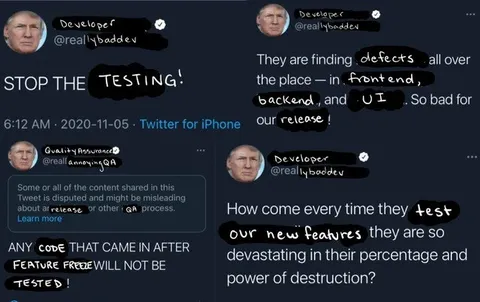 Trump Stops the Testing