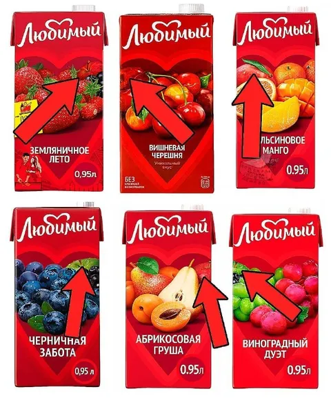 Любимый сок с неожиданными вкусами