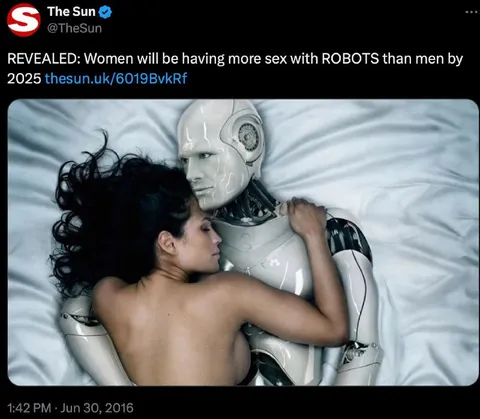 Women Prefer Robots by 2025
