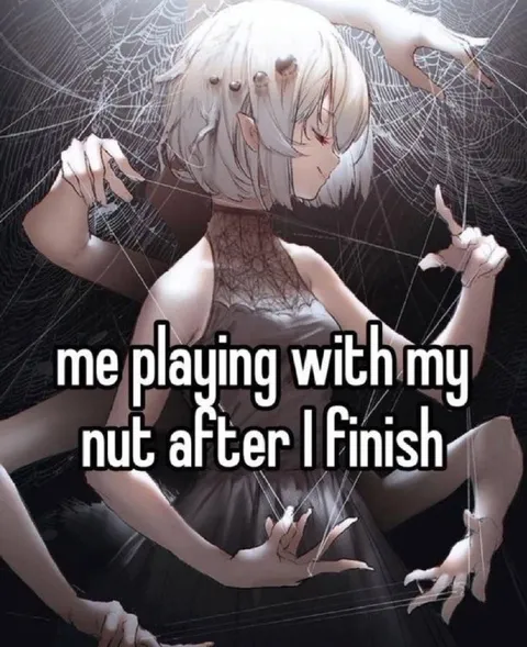 Playing With My Nut After Finishing