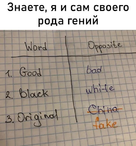Сам своего рода гений
