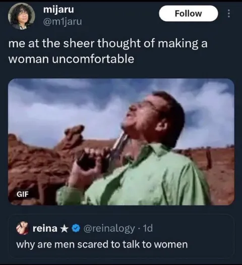 Making a Woman Uncomfortable