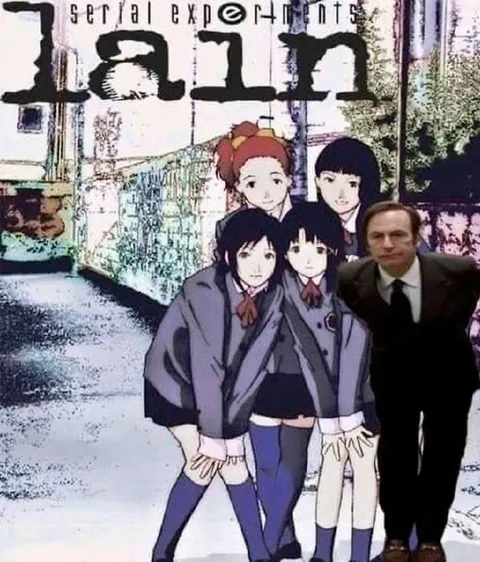 Lain and the Unexpected Suit