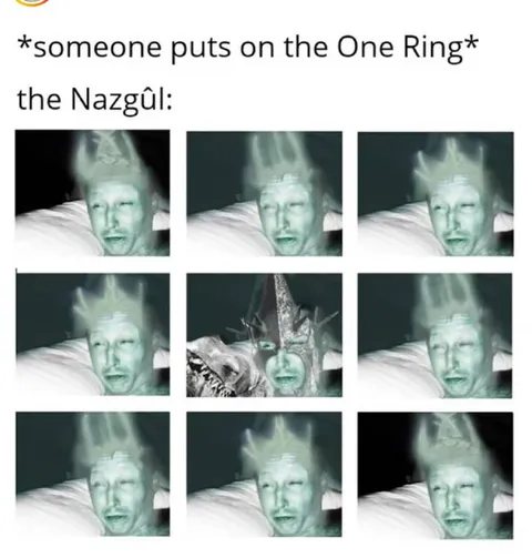 Nazgûl Puts on the One Ring