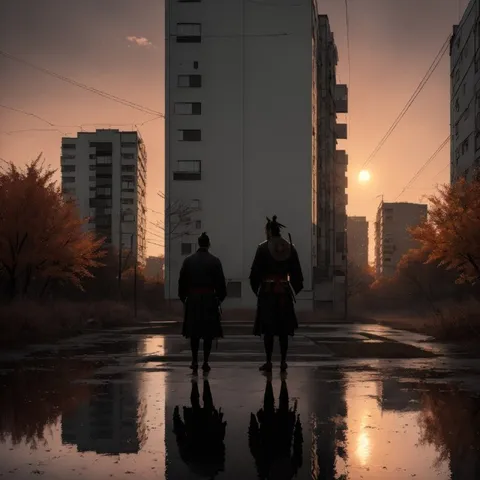 Самураи среди многоэтажек