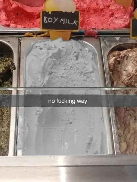 Boy Milk Ice Cream