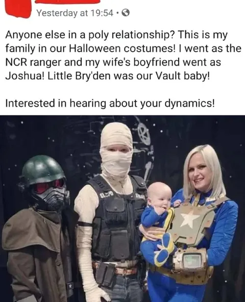 Poly Fallout Halloween Family