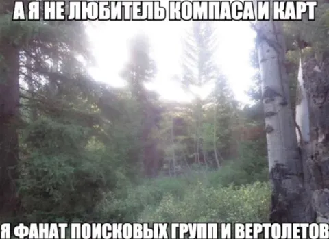 Фанат поисковых групп и вертолетов