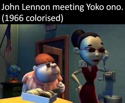 John Lennon Meeting Yoko Ono