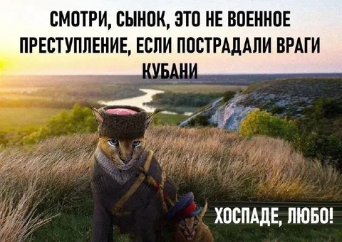 Кубани — не военное преступление