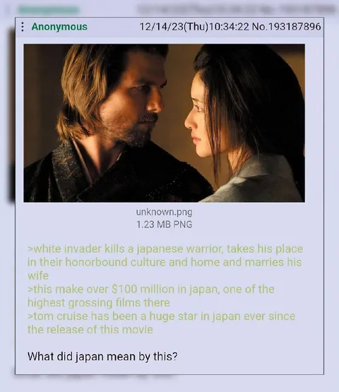 Japan Loved The Last Samurai