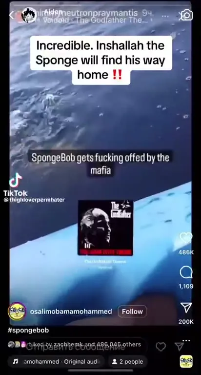 SpongeBob Caught by the Mafia