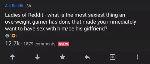 Sexiest Overweight Gamer