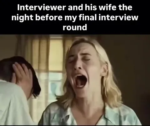 Final Interview Meltdown