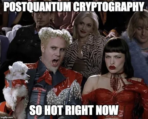 Post-Quantum Cryptography Is So Hot