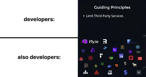 Developers Limit Third Party Services