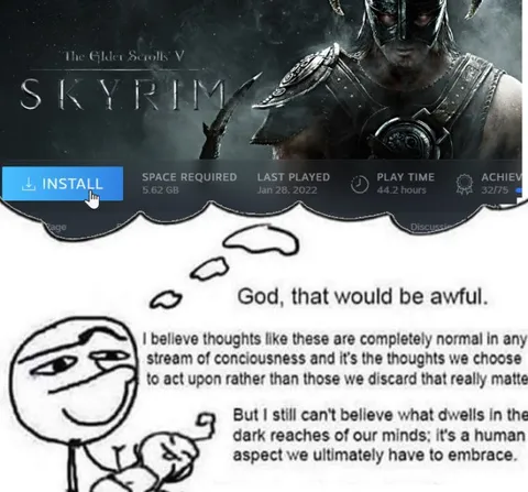 Skyrim Install Thought Spiral