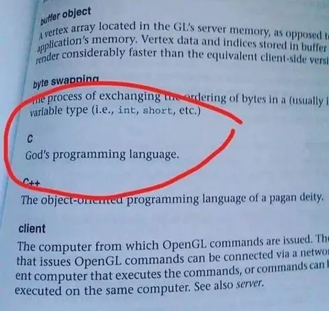 C God's Programming Language