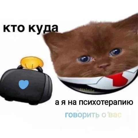 Кто куда, а я на психотерапию