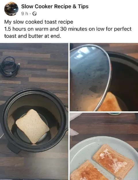 Slow Cooked Toast Recipe