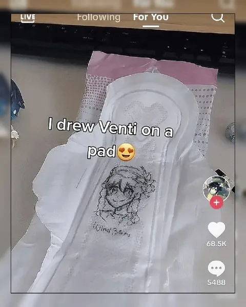 Venti Drawn on a Pad