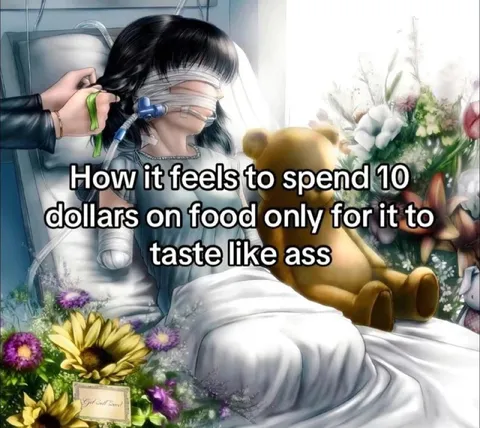 Ten Dollars for Terrible Food
