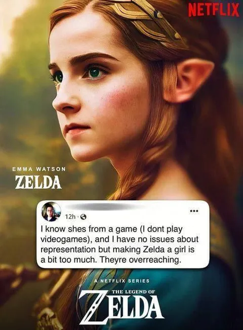 Emma Watson as Zelda