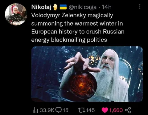 Zelensky Summons a Warm Winter