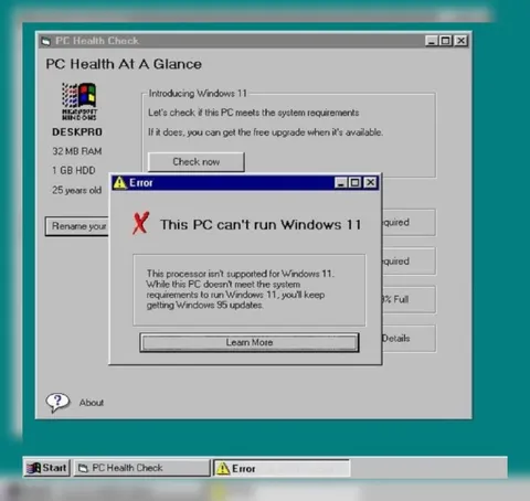 This PC Can't Run Windows 11