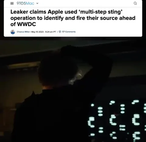 Apple Hunts the Leaker