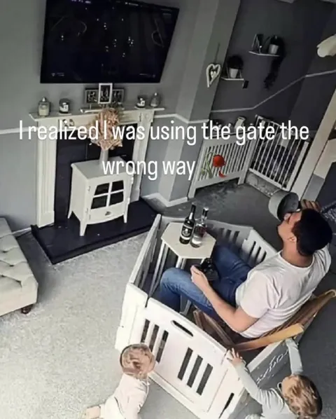 Using the Baby Gate Wrong