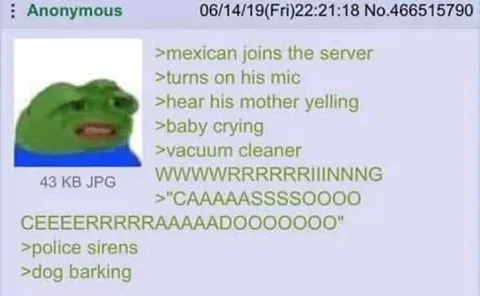 Mexican Joins the Server