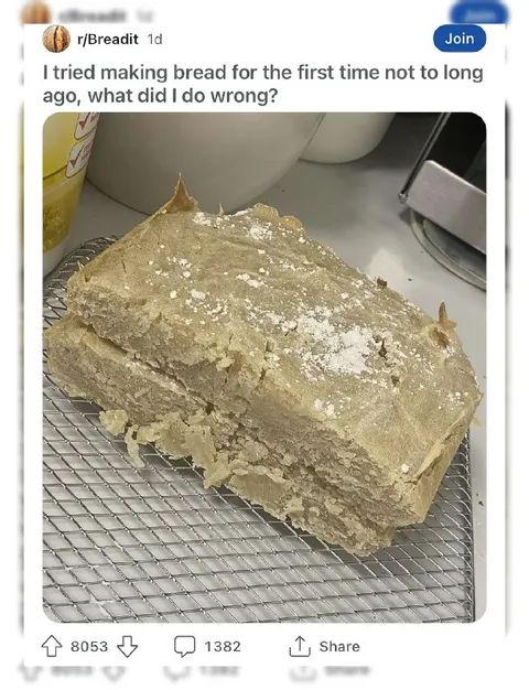Failed Homemade Bread