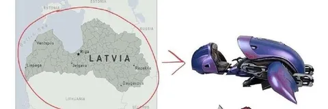 Latvia Transforms Into A Robot
