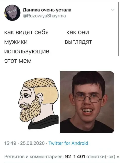 Как видят себя мужики
