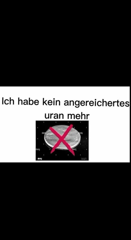 Kein angereichertes Uran mehr