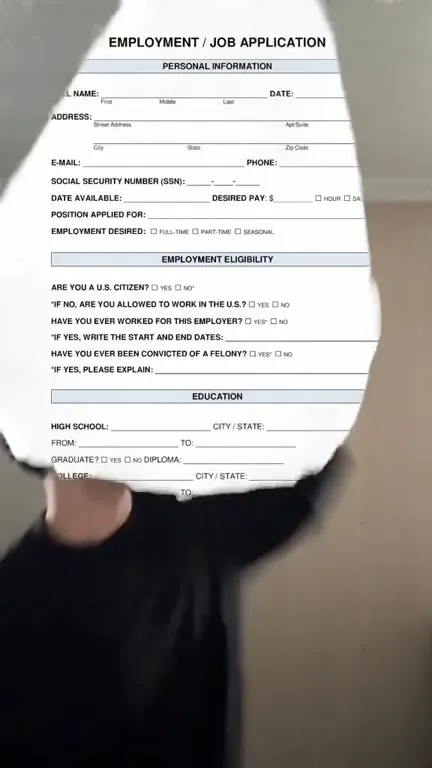 Dancing Through a Job Application