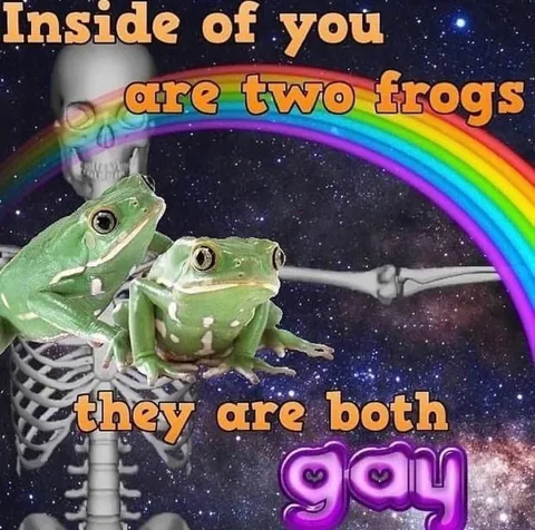 Inside You Are Two Frogs