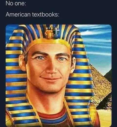 American Textbook Egyptian Pharaoh